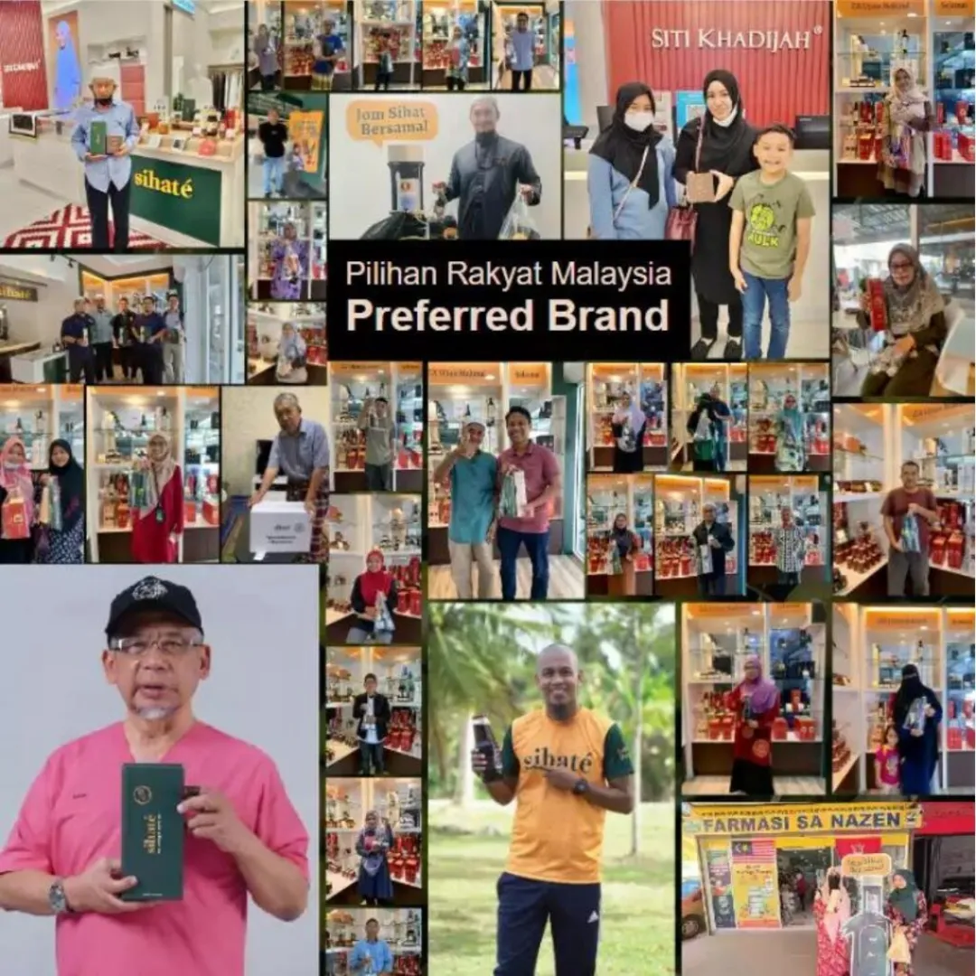 Kolaj kepercayaan pelanggan terhadap jenama Sihate preferred brand