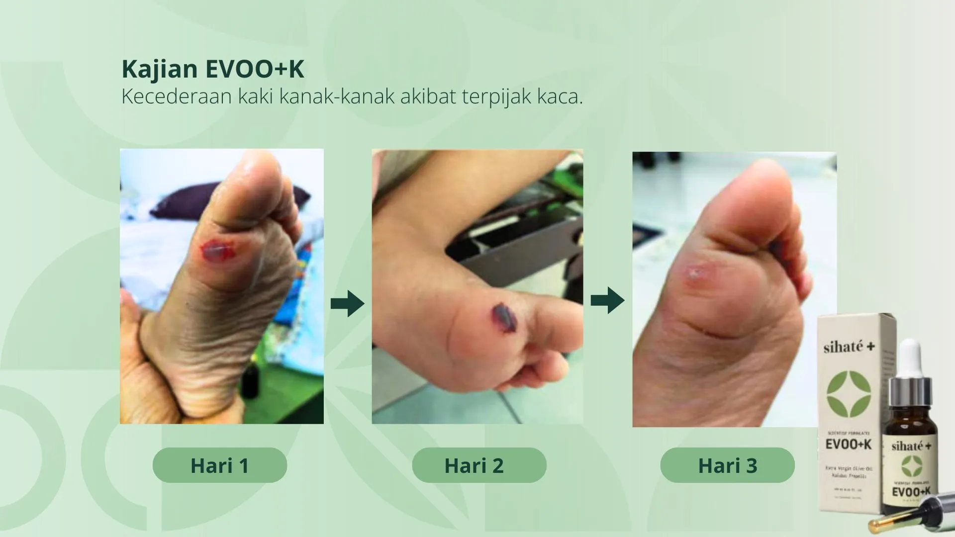 Testimoni Pelanggan EVOO+K