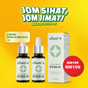 Evoo+K - Evoo Plus K 2 Botol